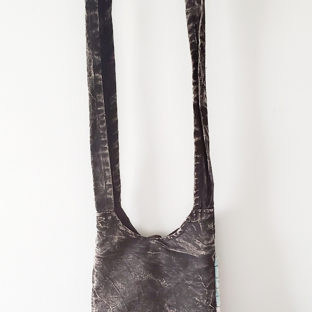 Owl Crossbody Purse Boho Hippie Festival - Picture 3 of 4